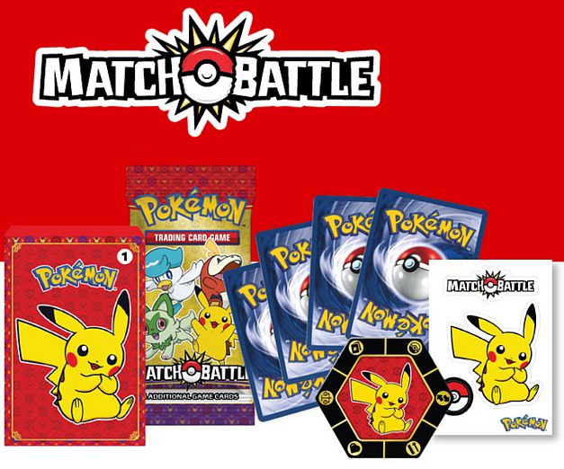 Pokemon - McDonald's 2023 Match Battle Promo Pack - Booster Pack and More! (Random Pokemon) (USA Version)