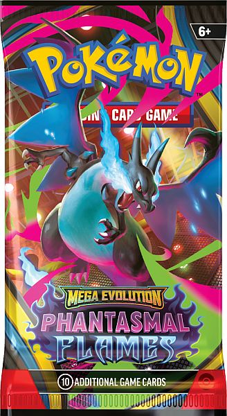 Pokemon Booster Pakke - ME02 - Mega Evolution: Phantasmal Flames