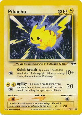 Pikachu (Neo Genesis WoTC)