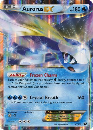 Aurorus-EX - XY102 (EX Box) -  Pokemon Oversized Promo