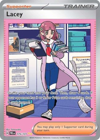 Lacey (Pokemon Scarlet & Violet: Prismatic Evolutions)