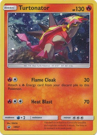 Turtonator (Sun & Moon Black Star Promo)