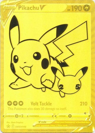 Pikachu V (Pokemon Celebrations 25th Black Star Promos)