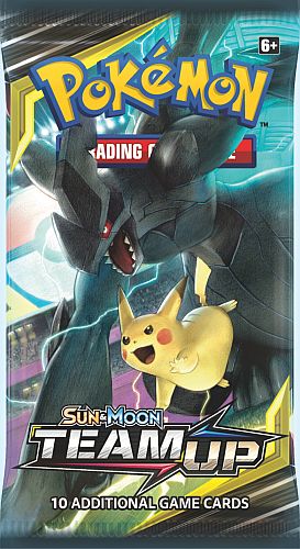 Pokemon Booster Pakke - SM09 - Sun & Moon: Team Up Booster Pack