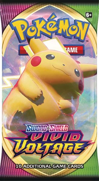 Pokemon Booster Pakke - SWSH04 - Sword & Shield: Vivid Voltage Booster Pack