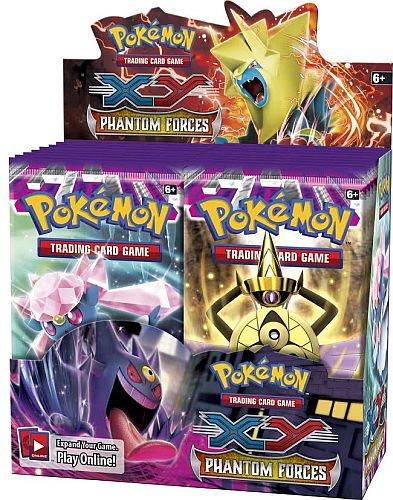 Pokemon Display (Booster Box) - XY04 - XY: Phantom Forces - 36 Boosters