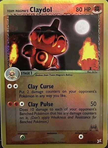 Team Magma's Claydol (EX Team Aqua Vs Team Magma Nintendo)