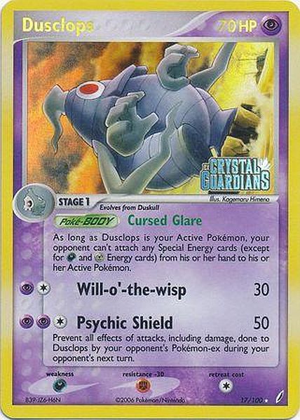 Dusclops  (EX Crystal Guardians Nintendo)