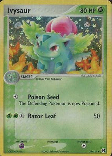 Ivysaur (EX Fire Red Leaf Green Nintendo)
