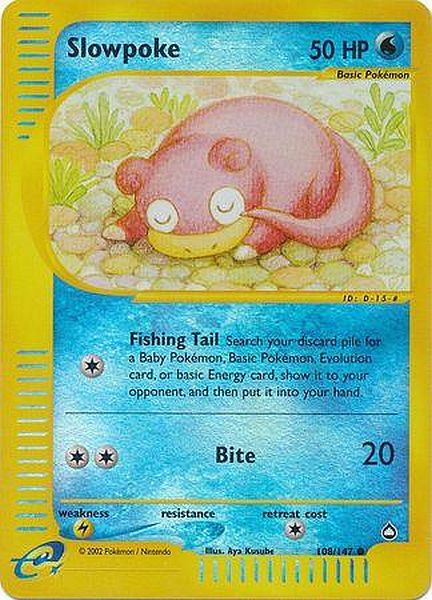 Slowpoke (Aquapolis Singles )