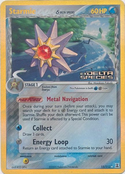 Starmie (Delta Species) (EX Delta Species Nintendo)