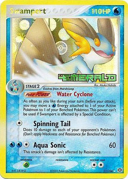 Swampert (EX Emerald Nintendo)