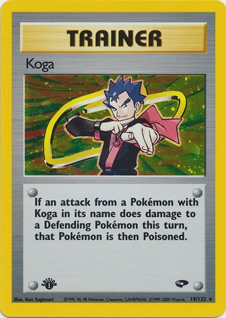 Koga (Gym Challenge WoTC, 1st edition)