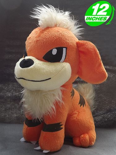 Pokemon Plush - Growlithe - Bamse 30cm