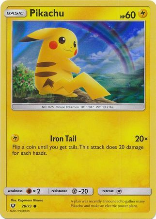 Pikachu (Pokemon Shining Legends Holo)