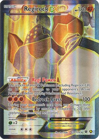 Regirock-EX (Pokemon XY Fates Collide)