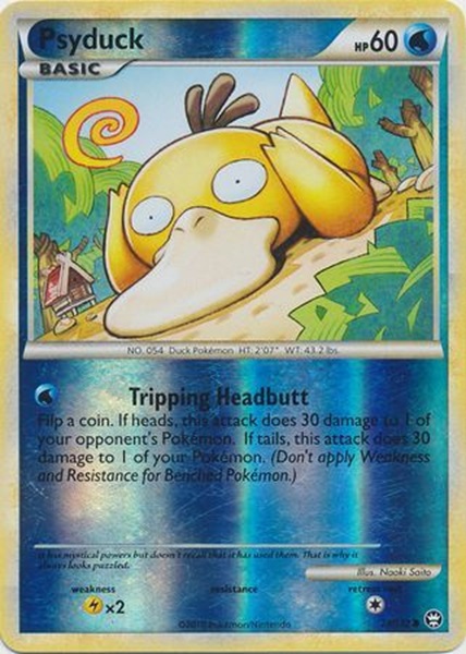Psyduck - Reverse Foil (Pokemon HS: Triumphant)