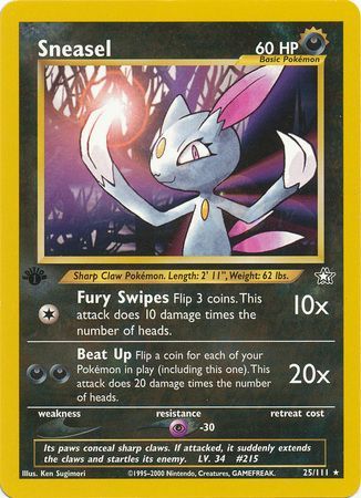 Sneasel (Neo Genesis WoTC)