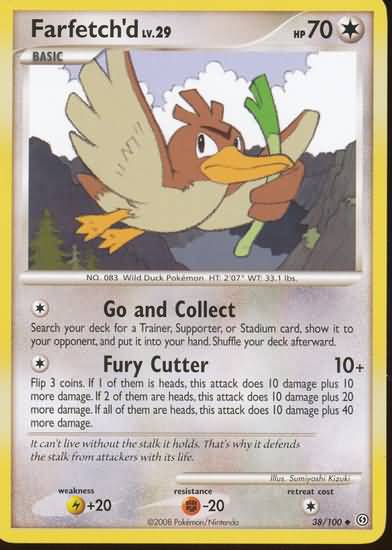 Farfetch'd (Diamond and Pearl StormFront Singles)