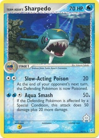 Team Aqua's Sharpedo (EX Team Aqua Vs Team Magma Nintendo)