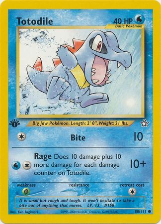 Totodile (Neo Genesis WoTC)