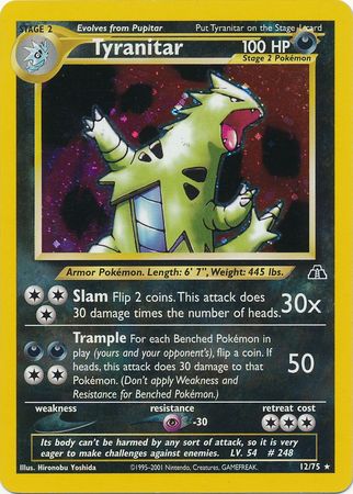 Tyranitar (Neo Discovery WoTC)
