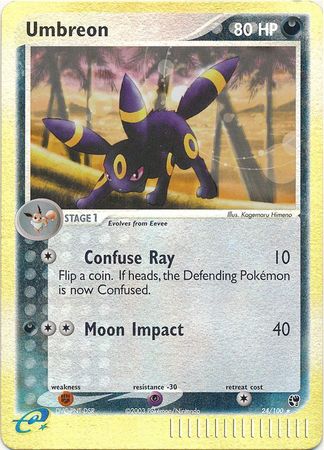 Umbreon (EX Sandstorm Nintendo)