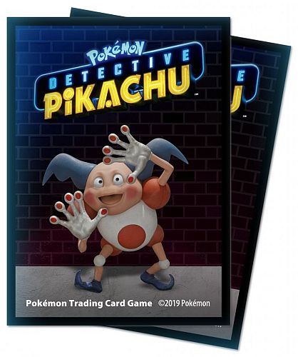 Pokemon - Detective Pikachu: Mr. Mime - Deck Protector - 65 lommer - Ultra Pro Sleeves #15202