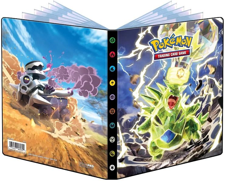 Mappe - Pokemon - SV03 - Scarlet & Violet: Obsidian Flames - Album - 4-Pocket (Holder 80 kort + 4 Oversized kort) UltraPro #16069
