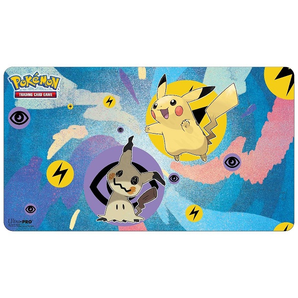 Pokemon Spillemåtte (Playmat) - Pikachu & Mimikyu - Ultra Pro #16106