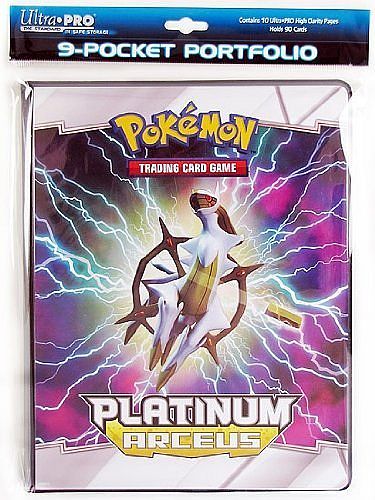 Mappe - Pokemon - Platinum: Arceus - Album - 9-Pocket (Holder 180 kort) UltraPro #82425