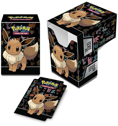 Pokemon Deck Box - Eevee - Full View #84924