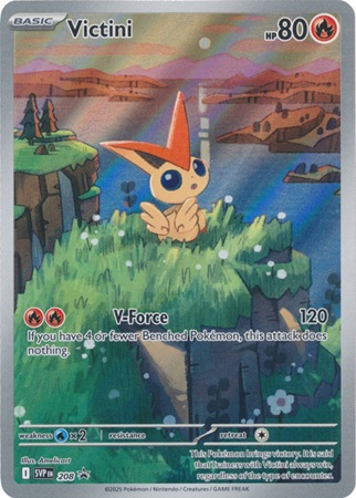 Victini - SVP208 (Black Star Promos) - Pokemon Oversized Promo