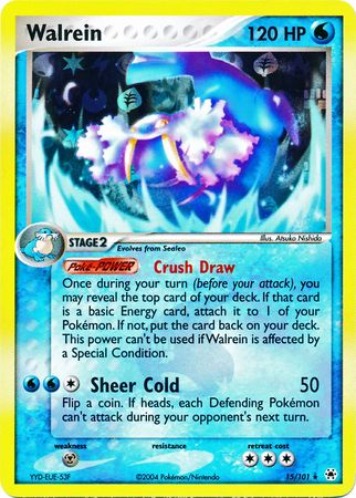Walrein (EX Hidden Legends Nintendo)