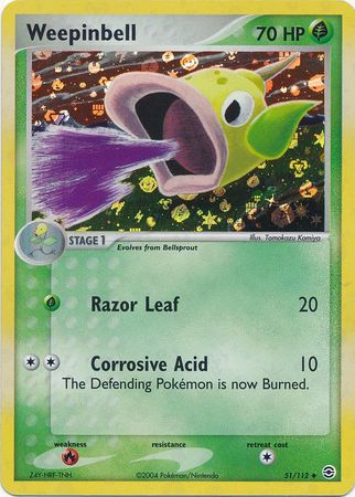 Weepinbell (EX Fire Red Leaf Green Nintendo)