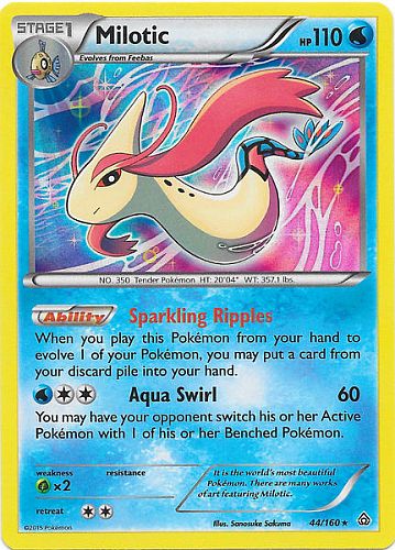 Milotic (Pokemon XY Primal Clash Singles)
